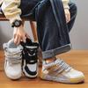 Модная брендовая мужская обувь 2024 года, новая осенняя дышащая спортивная обувь на платформе для повседневной носки, обувь для учеников младших классов, интернет-знаменитостей, пап, модная обувь