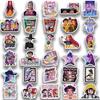 60 шт. kpop охотники на демонов Мультяшные наклейки, Наклейки для бутылок с водой Водонепроницаемые наклейки Наклейки из фильмов и аниме для ноутбука, дневника, скейтборда, гитары, багажа