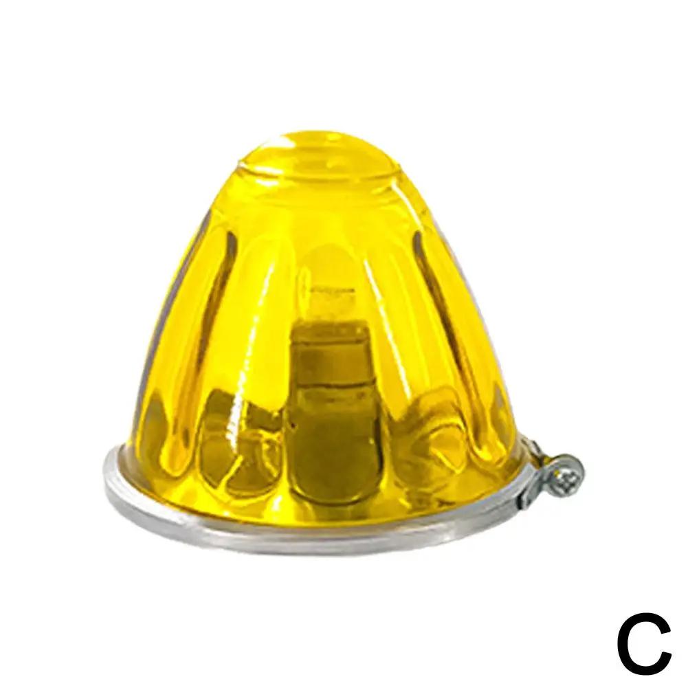 Автомобильный светодиодный сигнальный фонарь, высокая яркость, низкое энергопотребление, стеклянный фонарь, боковой фонарь для автофургона, боковой фонарь для грузовика, индикатор Q8O5