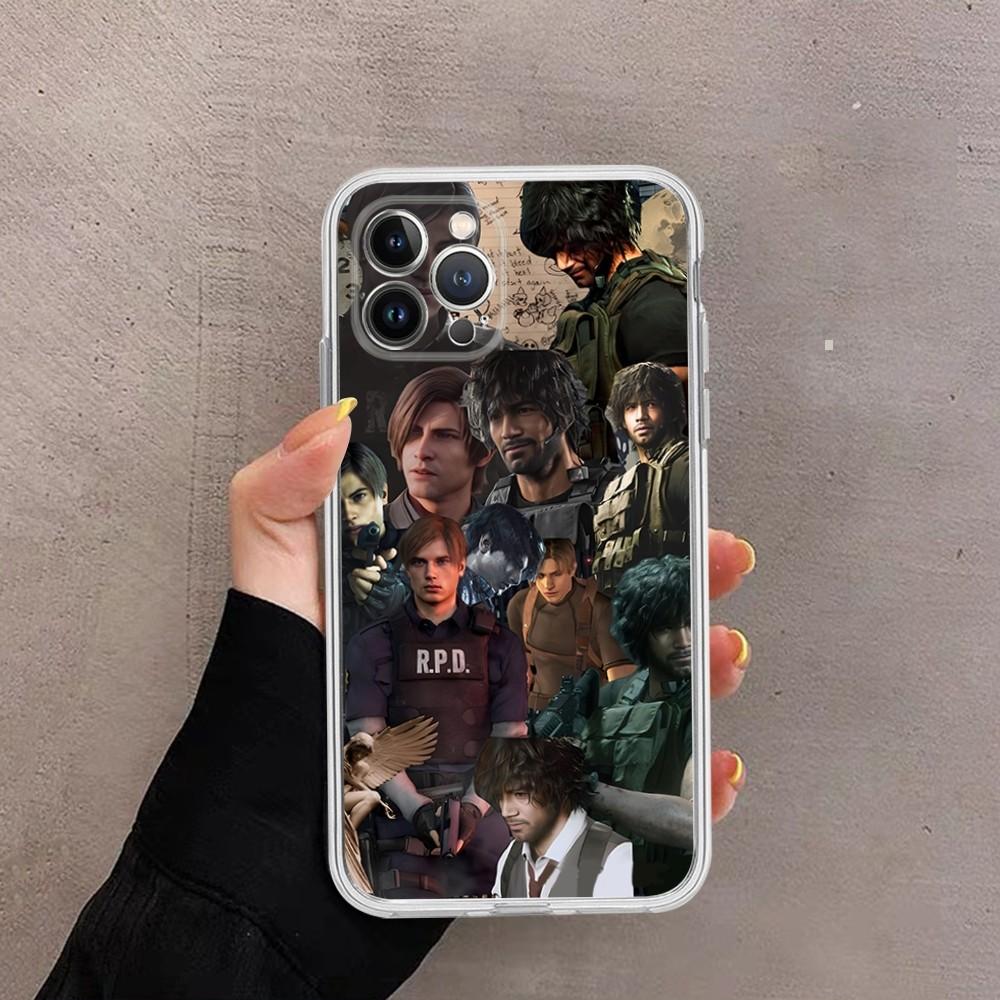 Чехол для телефона Видеоигра Resident Evil Для iPhone 15 14 11 12 13 Mini Pro XS Max Чехол 6 7 8 Plus X XR SE 2020 Funda Shell