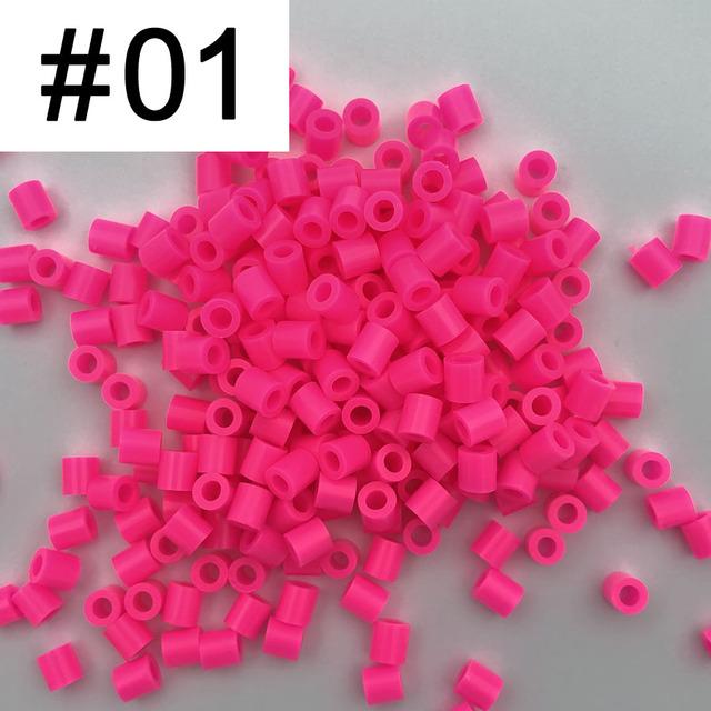 5mm / 1000pcs Perler PUPUKOU  Fuse Beads Pearly Iron Beads for Kids Hama Beads Diy Puzzles High Quality Handmade Gift Toy