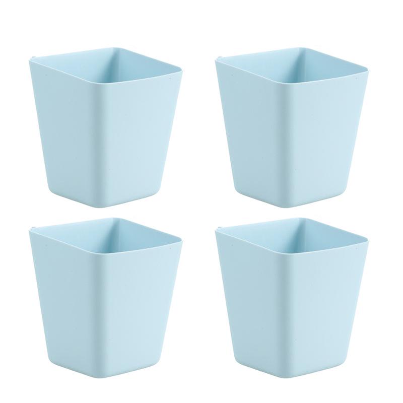 Подвесная корзина на настольную тележку и органайзер для рабочего стола в общежитии: Тележка для косметики, ящик для хранения, подвесная трубка, держатель для ручек и ведро для хранения.