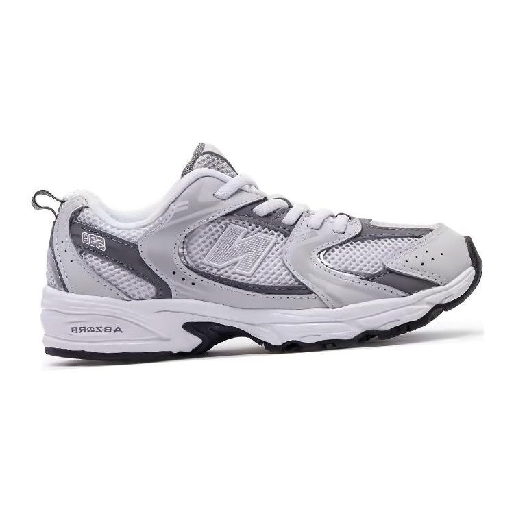 New Balance Детские кроссовки 530 Bungee Little Kid Grey Matter серебристо-металлик PZ530CB