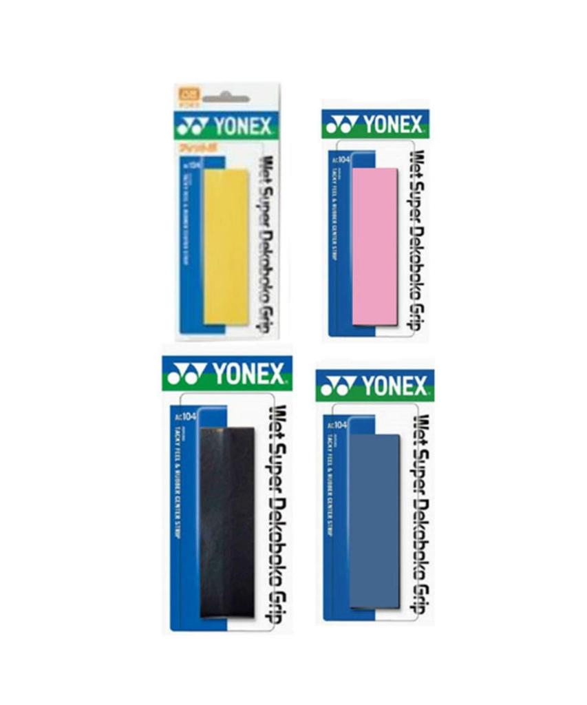 YONEX Wet Super Decoboko G AC104 Yellow (004)