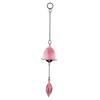 Japanese Bless Wind Chime Cast Iron Outdoor Small Wind Chime Retro Garden Hanging Wind Bell for Good Luck Patio Balcony Decoration