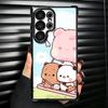 Bubu Dudu Мультяшный Милый Покрытие Чехол Для Телефона Для Samsung Galaxy S24 S25 FE S26 Edge S23 Ultra S22 S21 Plus S20 Противоударный Подушка Безопасности Co