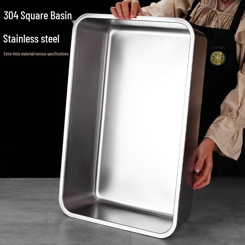 304 Stainless Steel Rectangular Buffet Food Pan