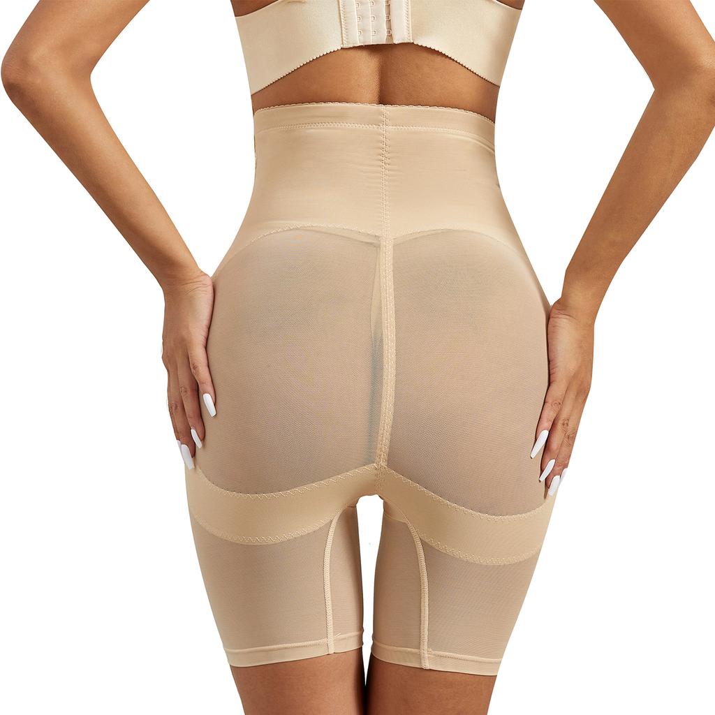 Women High Waist Trainer Body Shaper Shorts Butt Lifter Tummy Control Seamless Shapewear Postpartum Slimming Panty