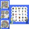 Sheets 50 Fallout Game Graffiti Stickers Luggage Laptop Diy Not Adhesive