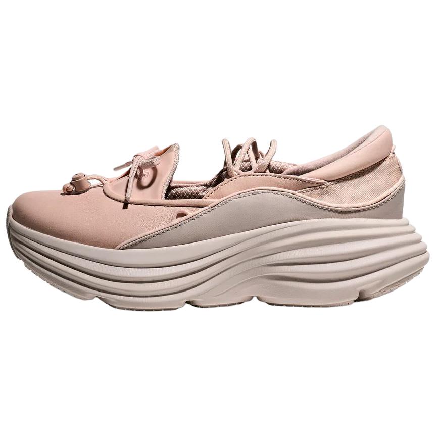 HOKA One One Платформенные туфли Mary Jane Bondi Унисекс Вишнево-розовые 1171546-BTCC