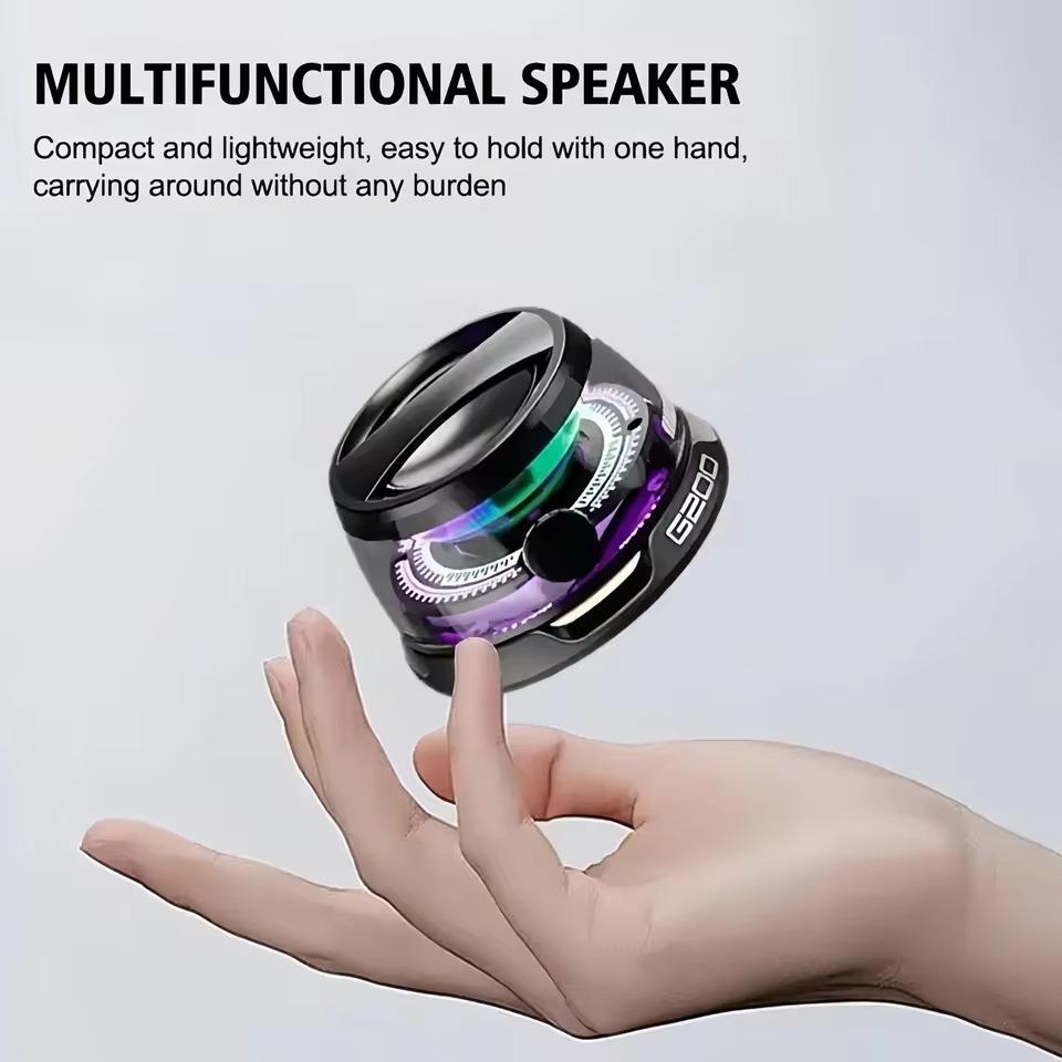 G200 Bluetooth 5.3 динамик Мини динамик Портативный магнитный динамик Многофункциональный RGB динамик RGB подсветка 7 часов воспроизведения