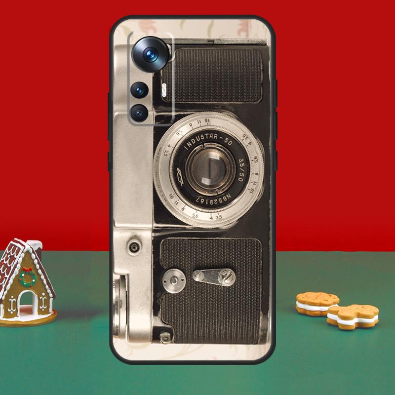 Ретро-камера Винтажный чехол Для Xiaomi 15T 14T 13T Pro 14 15 17 Ultra Чехол Для POCO F8 Ultra F7 F6 F5 X5 X6 X7 Pro