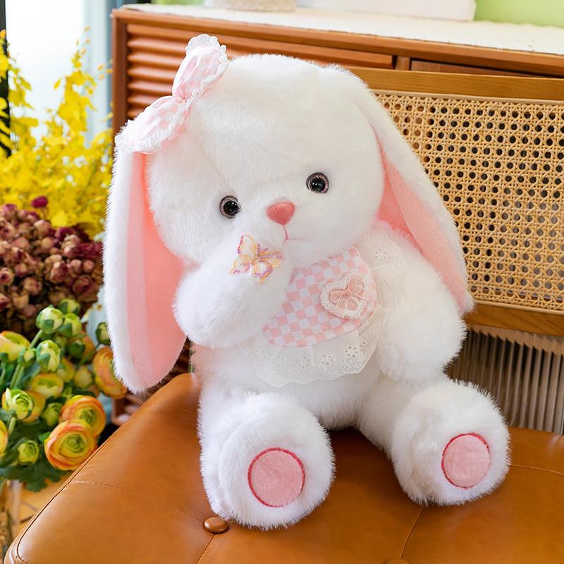 Plush Bunny Toy Cute Cartoon Butterfly Girl Children Birthday Holiday Gift Doll