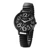 Analog Simple Stainless Steel Elastic Stylish Fashion Watch for Casual and Business Black Perfect Gift for or Any Other Occasion Women's Watch,
