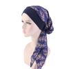 Women Cancer Head Scarf Chemo Hair Loss Hat Turban Pre-Tied Headwear Bandana
