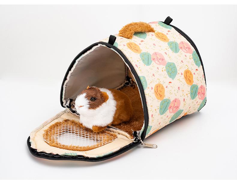 Portable Small Animals Carrier Bag, with Soft & Breathable Design, Hedgehog Chinchilla Reptile Carrier, Reptile Transport Bag