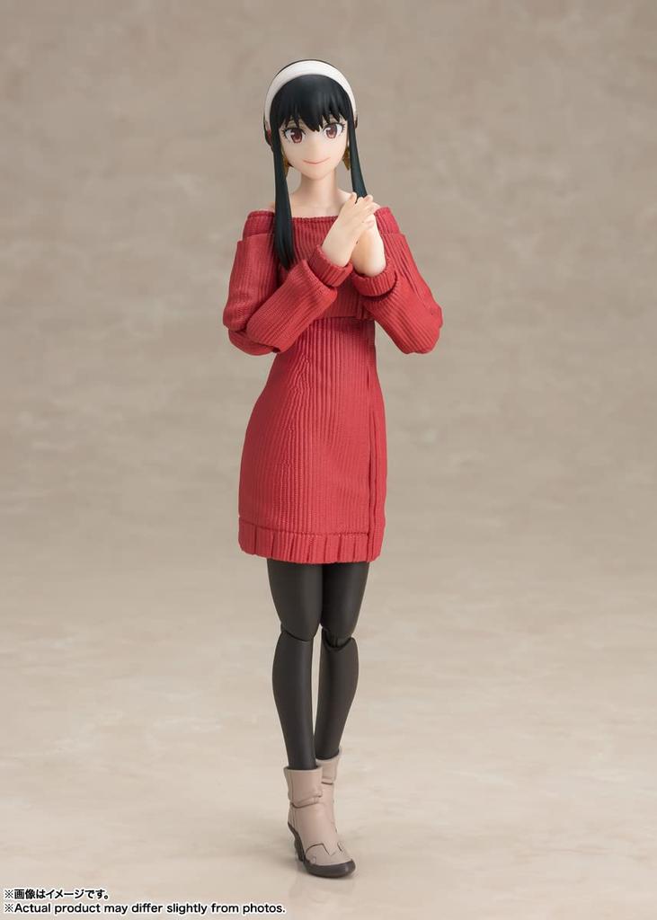 TAMASHII NATIONS Yoru Folger Семья Фолгеров 150 мм окрашенная подвижная фигурка SHFiguarts SPY×FAMILY - - Приблизительно. АБС и ПВХ