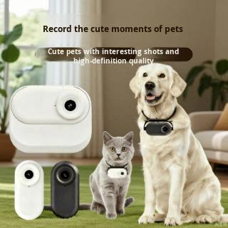 Cross-Border Thumb Sports Camera Pet Recorder Vlog Direct Recording Shooting Cycling Recording Collar CMOS Sensor 0.96" Screen