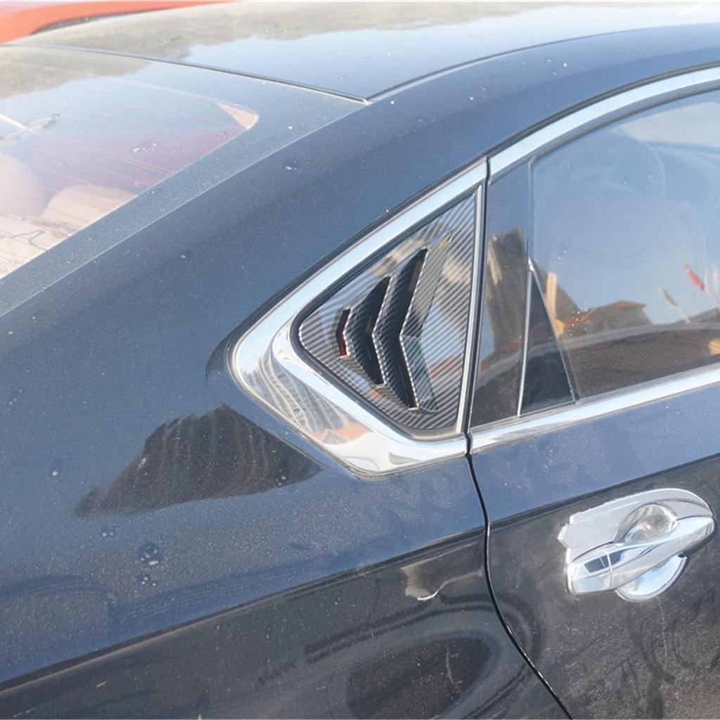 Новые 2 шт. гоночные боковые задние оконные жалюзи для Nissan Altima 2013-2018 (Стиль углеродного волокна)
