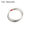4Pcs/set Magic Rings Fun Toys Magical Tricks Classic Linking Iron Hoops Playing Props Close-up Magic for Beginner Magicians TMZ
