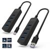Разветвитель USB на 4 порта Многопортовый USB 3.0 ХАБ Порт питания Type-C 5 Гбит/с Высокоскоростной ХАБ Док-станция для Macbook Аксессуары для ноутбука