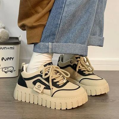 Модные весенне-осенние кроссовки для женщин Новое поступление 2025 Удобные и элегантные Предлагаются корейские В наличии Оригинальная женская обувь