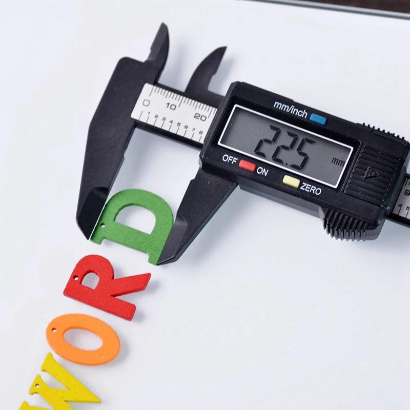 100 шт. 22 мм Случайные Смешанные 1 Отверстие Деревянные Буквы Алфавита Украшение Скрапбукинг Шитье Поделки Деревообработка Изготовление Ювелирных Изделий