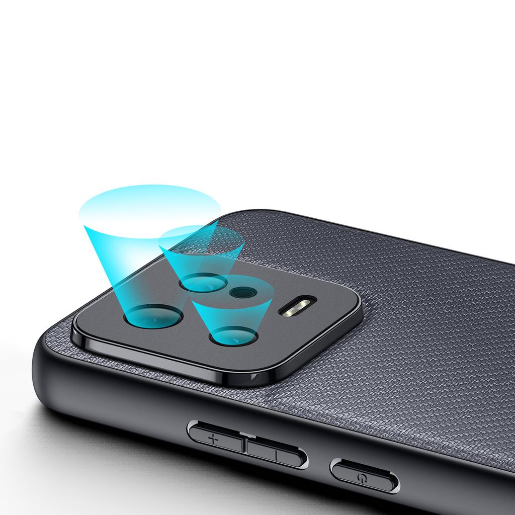 Dux Ducis Fino Grey Silicone Case for Xiaomi 13 with Protective Frame