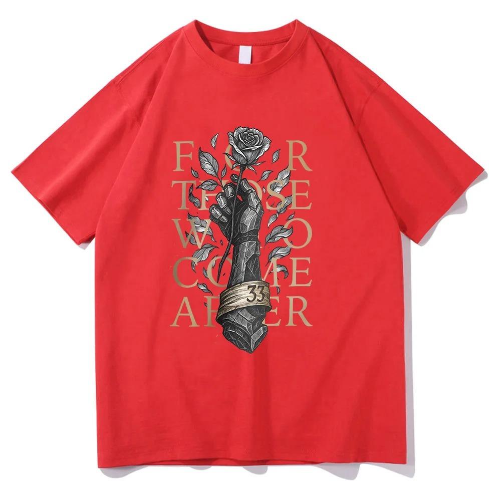 Clair Obscur Epedition 33 Игровая футболка Женская Мужская Модная Футболка с коротким рукавом Expedition 33 Повседневная Хлопковая футболка Ретро Графика Y2K