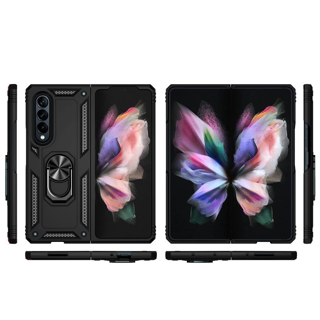 Anti -Knock Folding Protective Case For Samsung Galaxy Z Fold 4 Fold3 Fold 3 5g Fold4 Zfold4 Non -Fingerprint Hard Cover