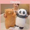 Panda Bear Long Plush Toy Cartoon Animal Stuffed Doll Bedroom Decoration 60cm