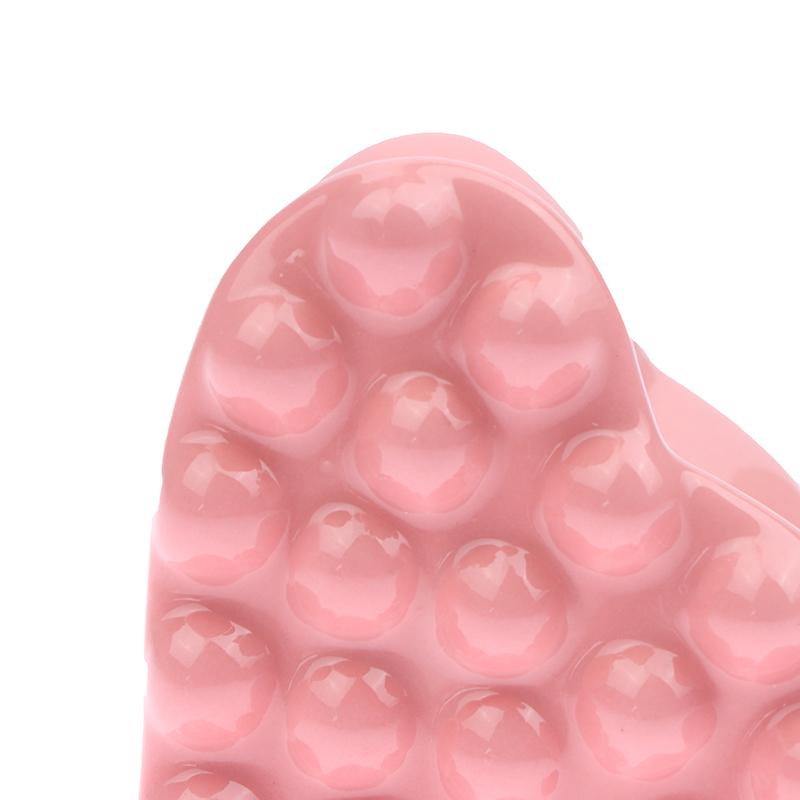 Розовый трехмерный инструмент для массажа лица и тела «Любовь Гуаша», керамическая доска Гуаша для массажа и подтяжки лица