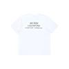 Stussy T-Shirts Unisex White Crew Neck Moderate Straight Fit 3903742