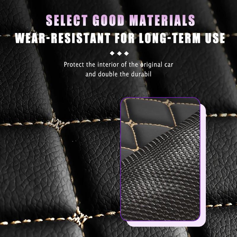 Durable Car Floor Mats Trunk Liner For BYD Yuan Atto 3 EV Pro Plus 2016-2025 Anti Slip Dustproof Full Surround Car Pads Full Set