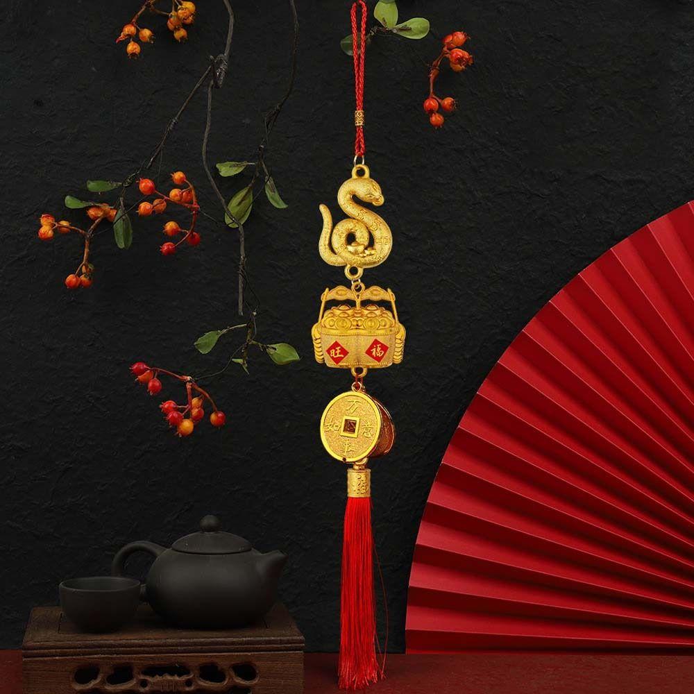 Длинная кисточка Китайский Лунный Новый год Подвеска Змея Праздник Весны Подвесное украшение Коллекции