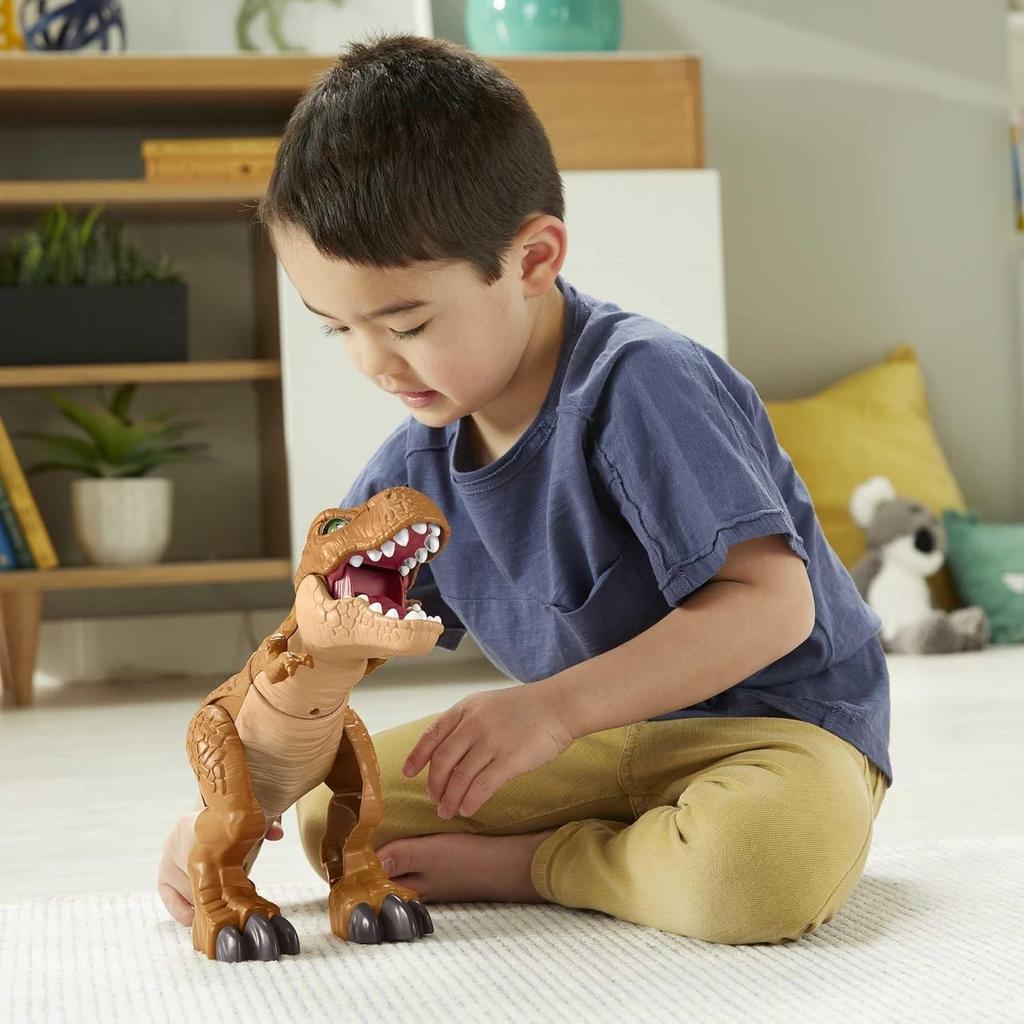 Imaginext Jurassic World Rex New Ruler of Jurassic 36cm 3 and HFC04 Medium Fisher-Price T. (The World) [Approximately Long] [Ages Up] Brown,