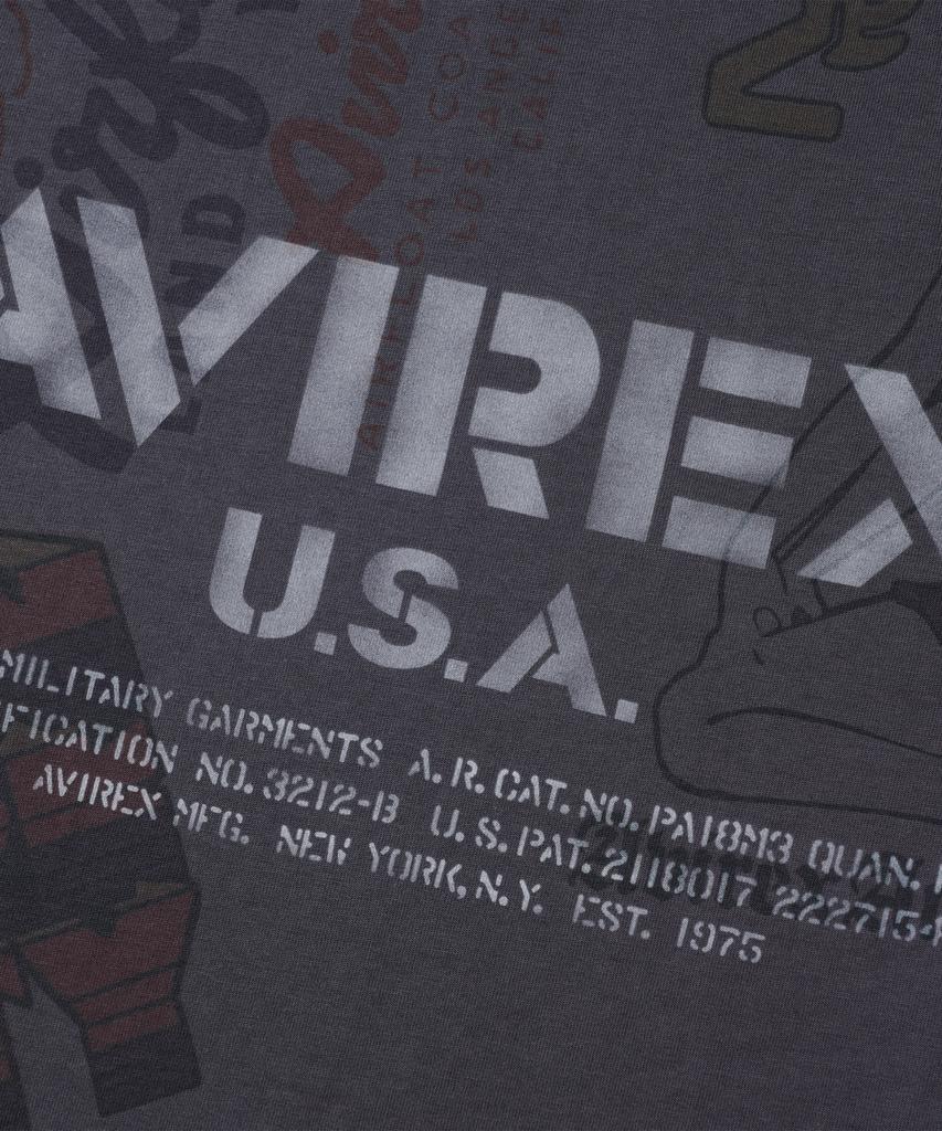 Футболка с принтом из архива Abilegseu / 7836134023 Угольный