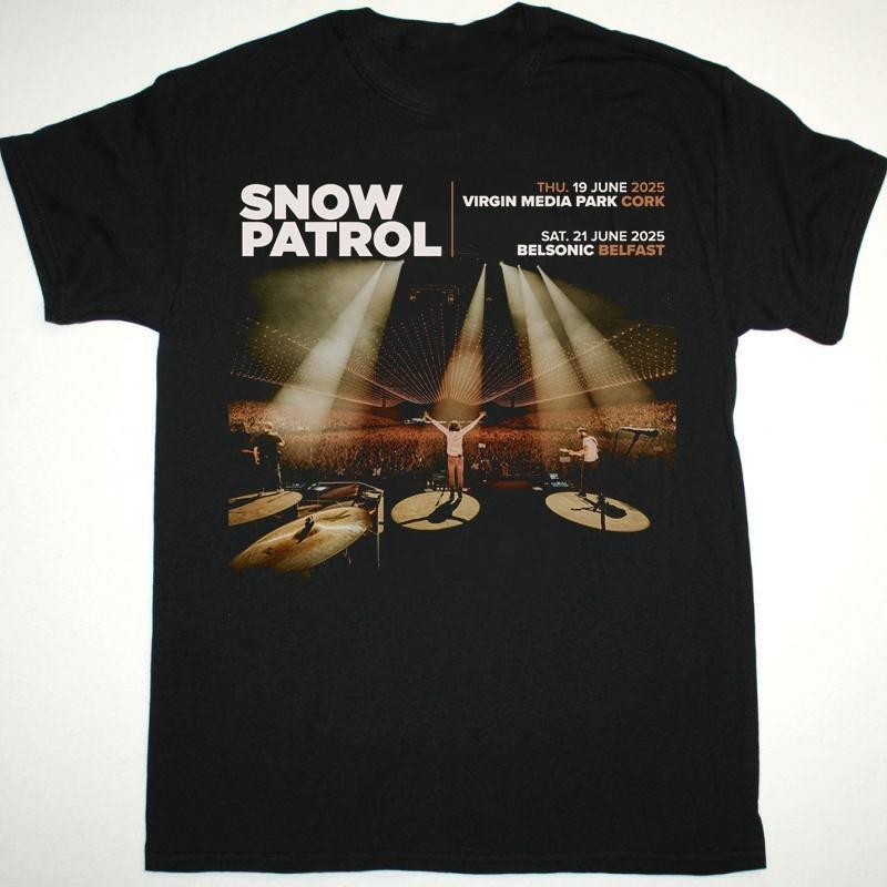 Snow Patrol Tour 2025 Collection Gift For Fans to 5XL Tshirt K431 Unisex T-Shirt