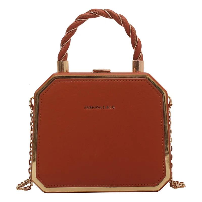 Женская сумка через плечо, ретро-сумка на цепочке, универсальные сумки через плечо для женщин, дизайнерские сумки, кошельки и сумки