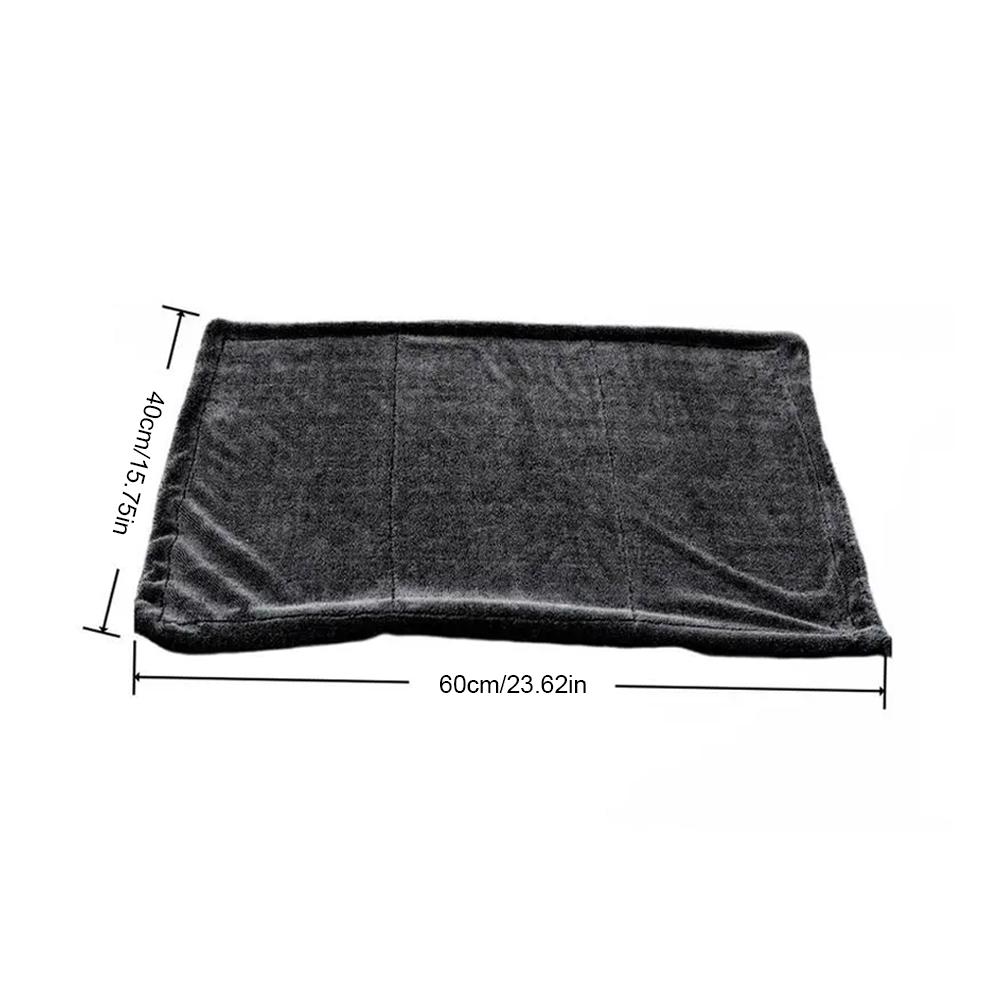 Car Towel Car Cleaning Towel Double-Sided Thicken Ultra Wash Washing Car Towel Cloth Cleaning Drying Accessories Absorbent E8J1