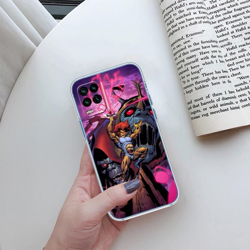 T-ThunderCats Transparent Phone Case for Motorola Moto Edge 20 30 40 50 S30 Fusion Ultra Pro Neo Lite + G200 G23