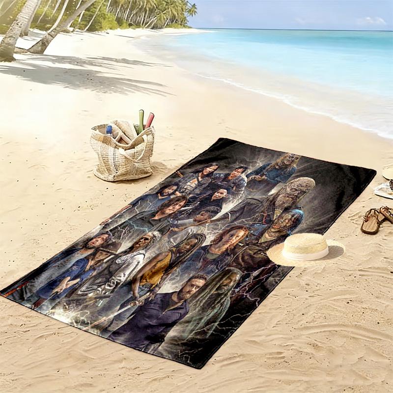 Survival Undead World beach towel beach Outdoor camping seaside swim quick-drying swim towel beach Comfort Outdoor picnic beach mat Fashion