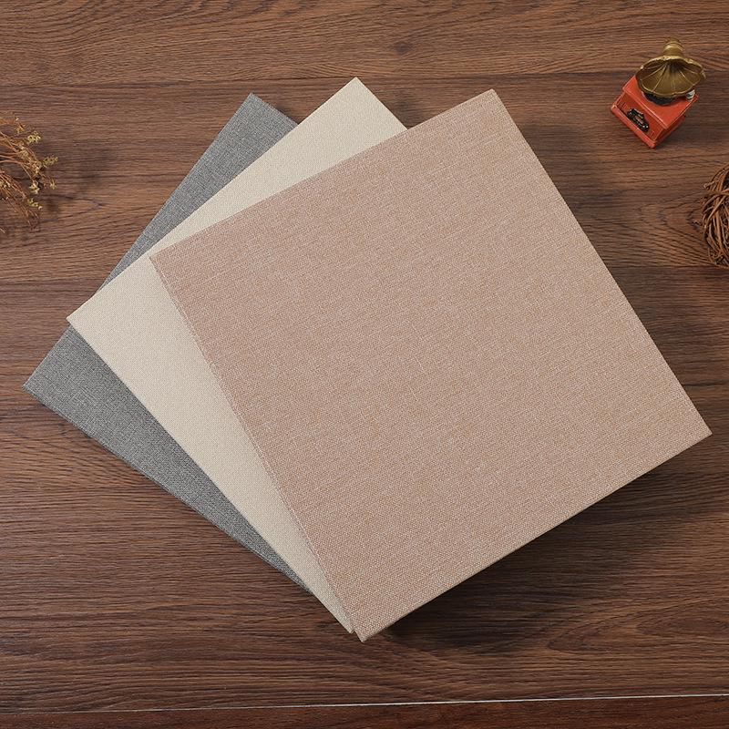 Большой DIY холщовый фотоальбом - Ручная работа, книга воспоминаний