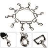 Keychain Buckle Trigger Dog Lead Straps Hook Dog Collar Buckle Swivel Snap Hook Swivel Clasp