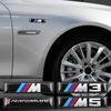 1 шт. Автомобильная силиконовая наклейка 3D эмблема Декаль Для BMW M E46 E39 E38 90 E60 36 F30 F30 E34 F10 E91 53 E70 X5 X3 X6 Автоаксессуары