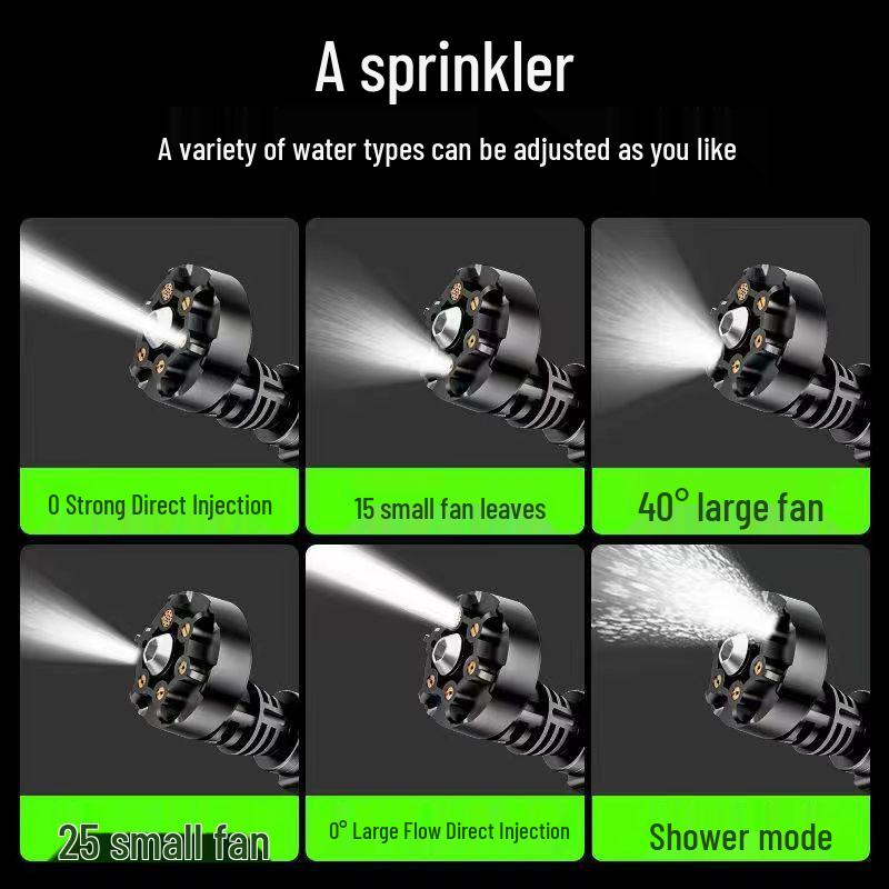 Rechargeable Cordless High-Pressure Car Washer & Multifunction Water Gun