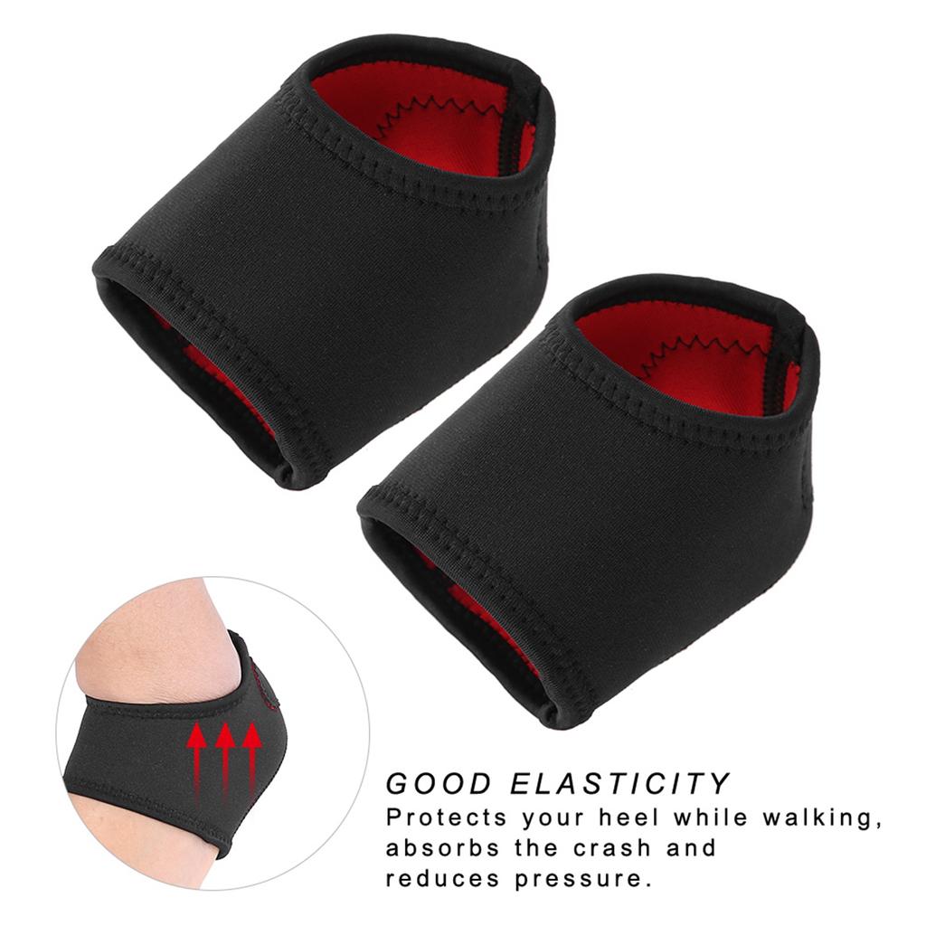 Унисекс Heel Guard Wrap Brace Защитные носки для пяток сохраняют тепло для женщин и мужчин