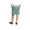 Adidas Однотонные повседневные шорты с логотипом и шнурком, мужские брюки зеленого цвета JI6843