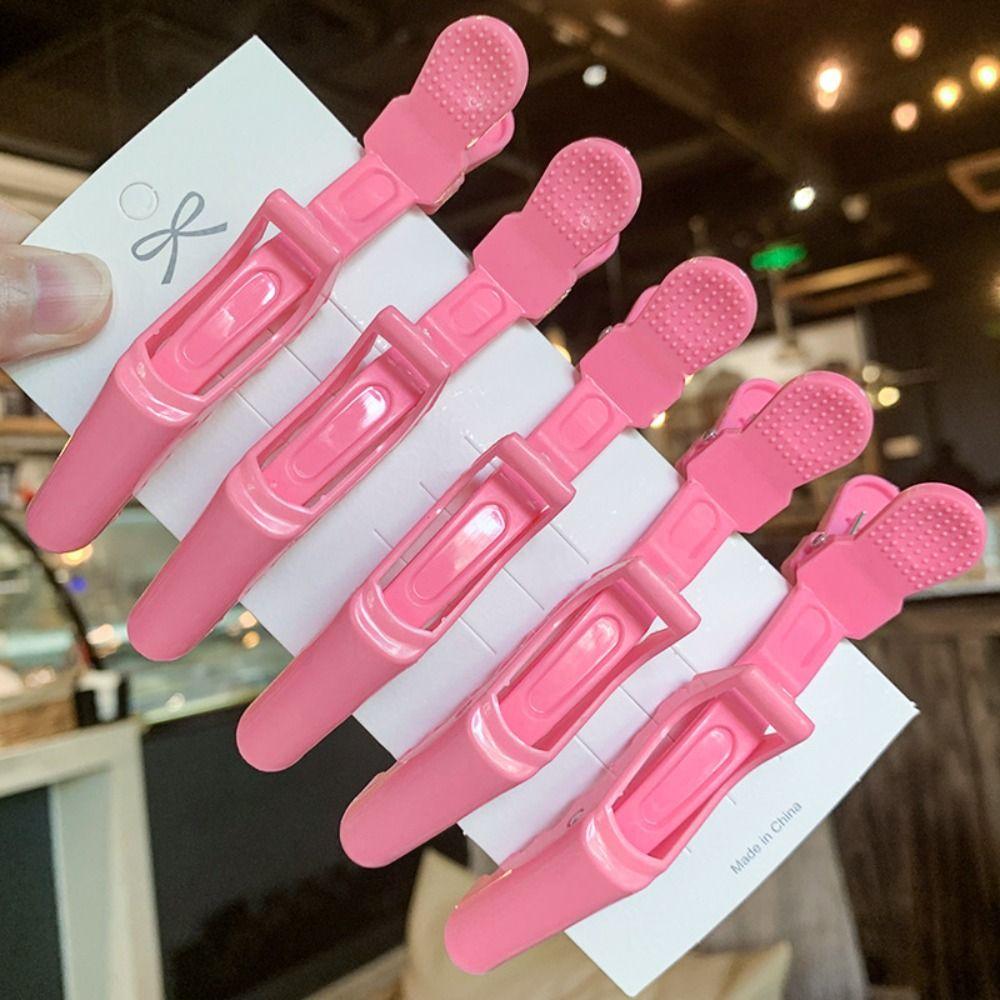 Colorful Crocodile Hairpins Salon Hair Barber Accessories Hairdressing Hair Grip  Men/Women