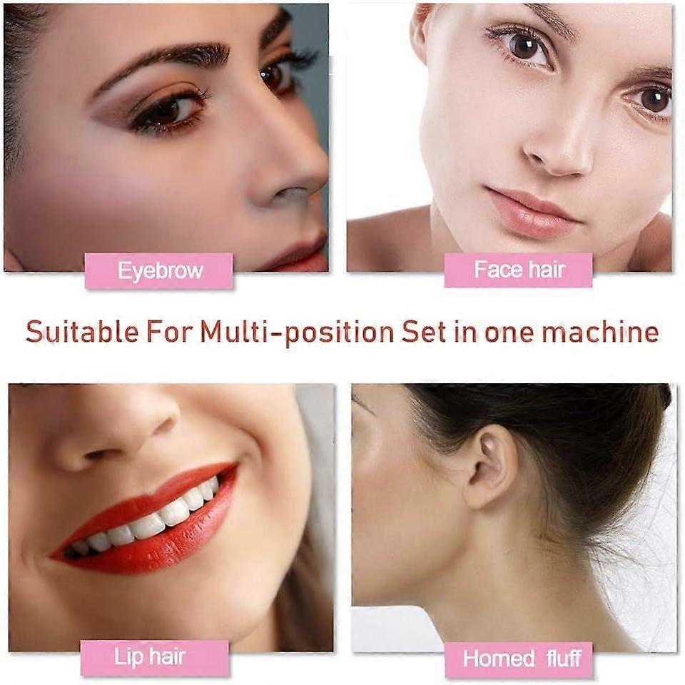 2026 Latest Model Eyebrow Epilator, Painless Precision Eyebrow Trimmer Eyebrow Epilator Eyebrow Facial Razor for Face Lip Nose Facial Hair Remova